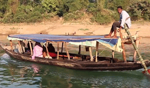 Engine boat of Sylhet tourist guide