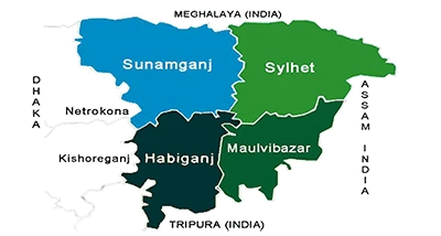 Sylhet Map